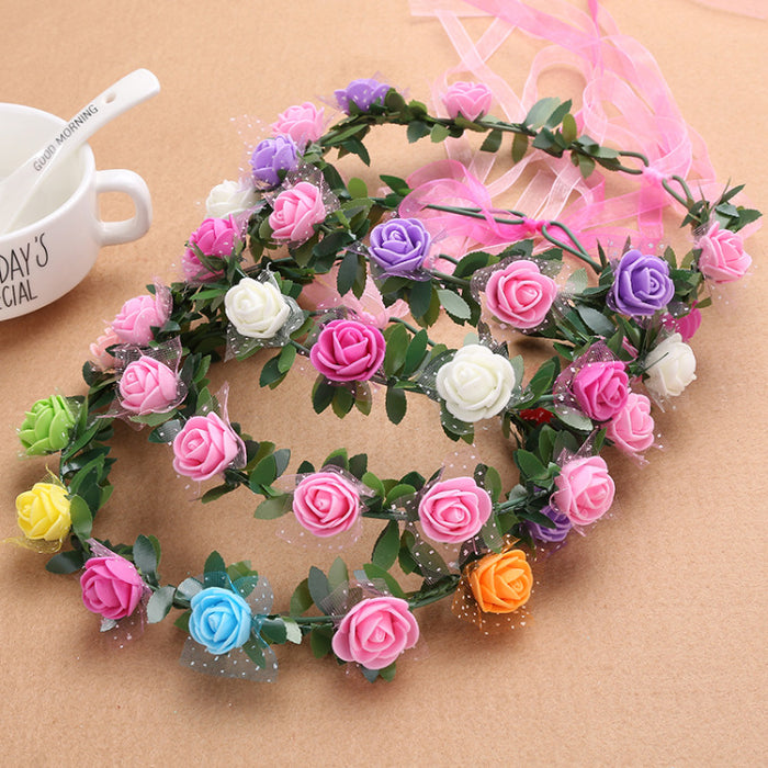 Wholesale Headband Bohemian Plastic JDC-HD-Kuhua007