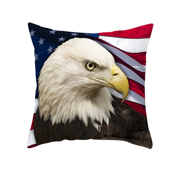 Wholesale 4th of July Independence Day Printed Pillowcase MOQ≥2 JDC-PW-Jinze002