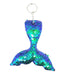 Jewelry WholesaleWholesale Sequin Mermaid Tail Keychain JDC-KC-QiShi002 Keychains 奇释 %variant_option1% %variant_option2% %variant_option3%  Factory Price JoyasDeChina Joyas De China