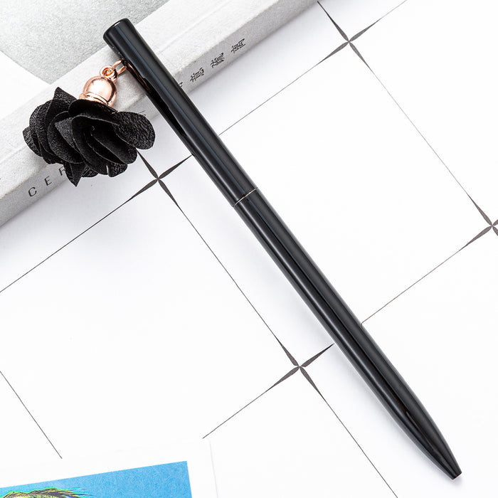 Wholesale Ballpoint Pen Metal Cute Flower Roller Pen JDC-BP-HongD008