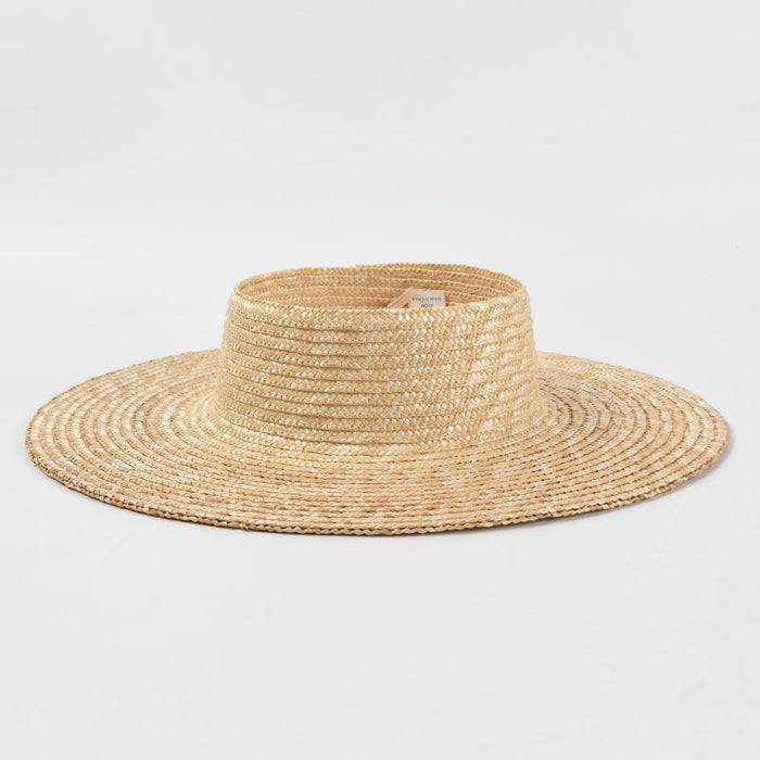 Wholesale hat fashion simple empty top hat summer seaside holiday sunshade MOQ≥3 JDC-FH-LLZ001