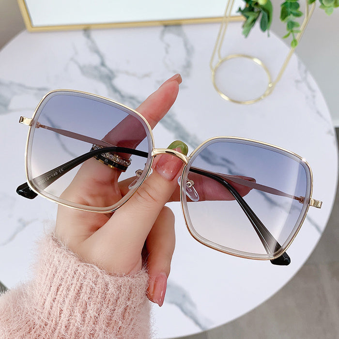 Wholesale Sunglasses AC Lens Metal Frames JDC-SG-XinS010