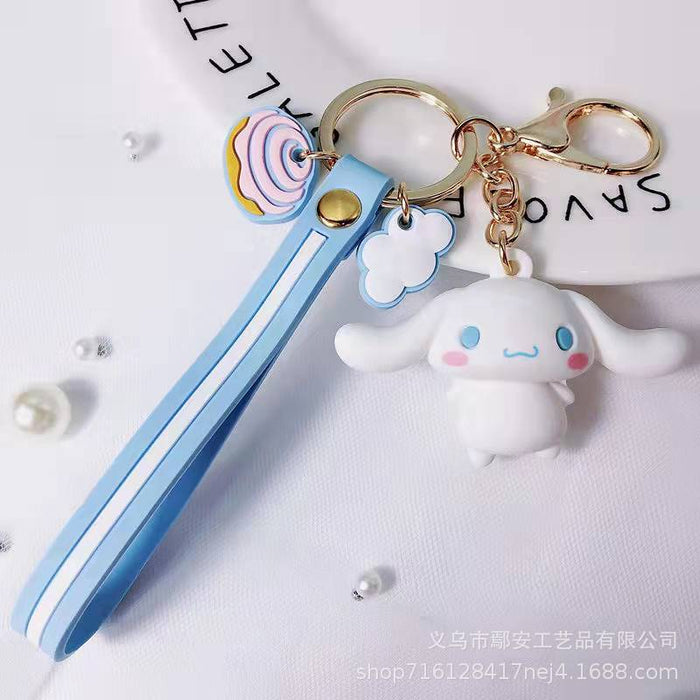 Wholesale Cartoon Series Keychain Cute Doll Bag Hair Ball Pendant (S) JDC-KC-YanA001