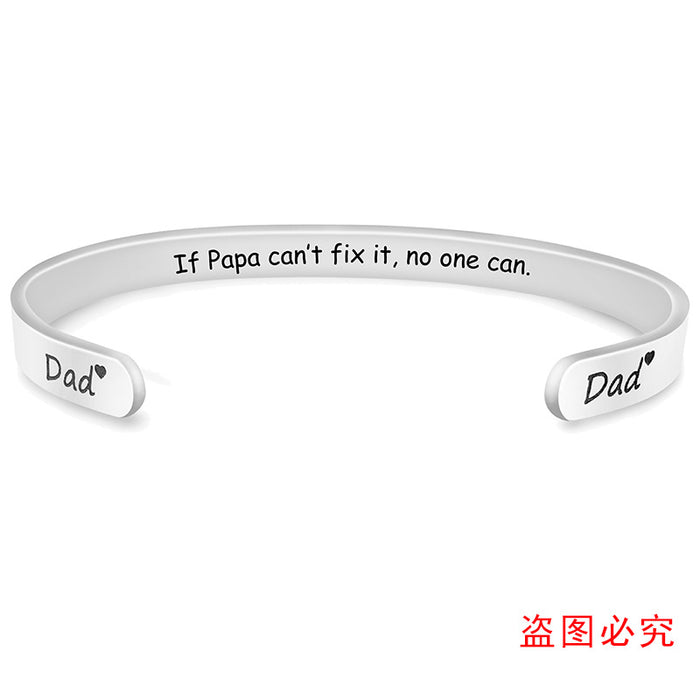 Jewelry WholesaleWholesale opening stainless steel father's Day gift Bracelet JDC-BT-ganggu006 Bracelet 钢古 %variant_option1% %variant_option2% %variant_option3%  Factory Price JoyasDeChina Joyas De China