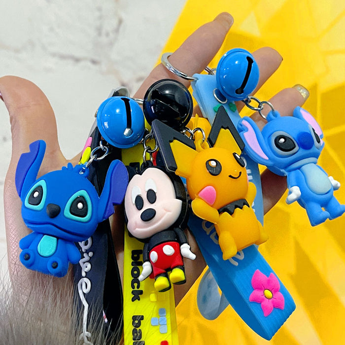 Jewelry WholesaleWholesale PVC Silicone Cartoon Doll Keychain JDC-KC-Yonuo005 Keychains 柚诺 %variant_option1% %variant_option2% %variant_option3%  Factory Price JoyasDeChina Joyas De China