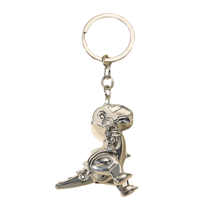 Wholesale Alloy Dinosaur Keychain MOQ≥2 JDC-KC-WenJ008