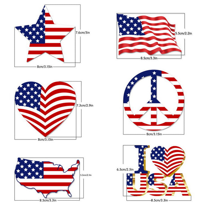 Wholesale 4th of July Independence Day National Day Decoration Wooden Letter Ornament MOQ≥2 JDC-DC-MJian001