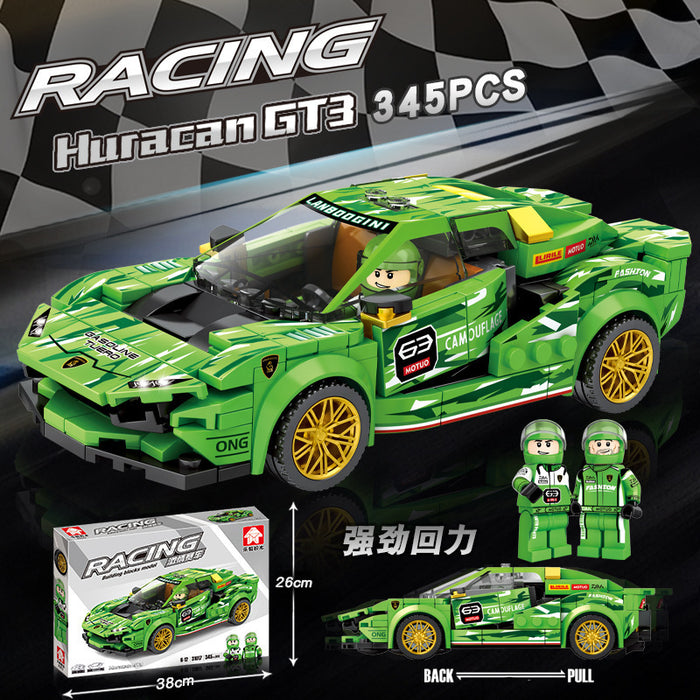 Jewelry WholesaleWholesale Lego Blocks Car Racing Puzzle Assembled Sports Car Kids Toys JDC-FT-JJX001 fidgets toy 金佳星 %variant_option1% %variant_option2% %variant_option3%  Factory Price JoyasDeChina Joyas De China