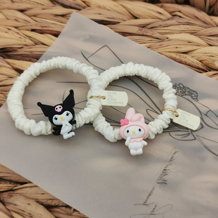 Wholesale Yugui dog small intestine hair ring head rope couple MOQ≥2 JDC-HS-SXD007