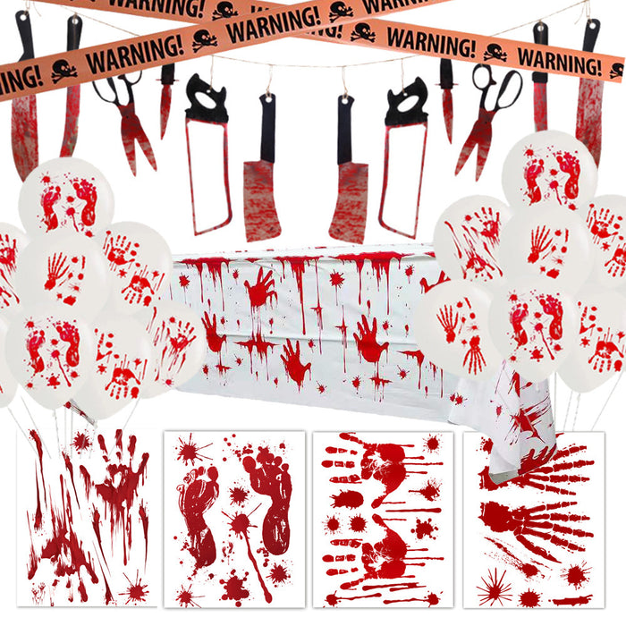 Wholesale PVC Halloween New Horror Party Pull Flag JDC-OS-HPai001