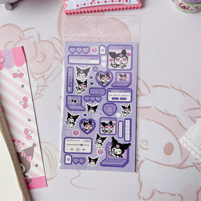 Wholesale Sticker Laser Cute Cartoon Set(S) MOQ≥2 JDC-ST-RuiY001