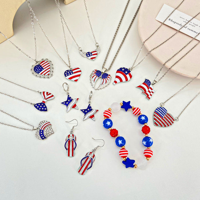 Jewelry WholesaleWholesale 4th of July Independence Day Jewelry Sets JDC-BT-WangD001 Bracelet 旺都 %variant_option1% %variant_option2% %variant_option3%  Factory Price JoyasDeChina Joyas De China