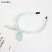 Jewelry WholesaleWholesale mesh Sequin rabbit ear headband JDC-HD-XinX003 headband 心喜 %variant_option1% %variant_option2% %variant_option3%  Factory Price JoyasDeChina Joyas De China