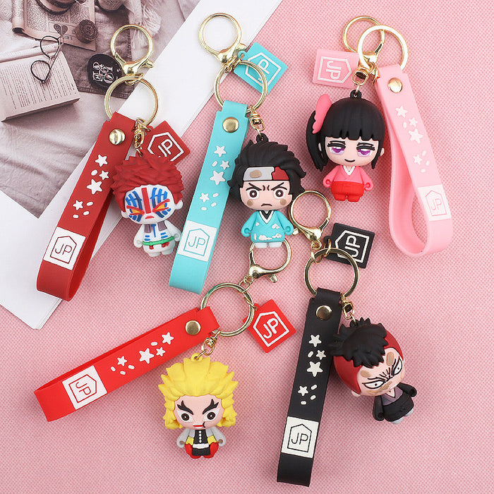 Wholesale Keychains PVC Hardware Cute Cartoon (M) JDC-KC-KuW010