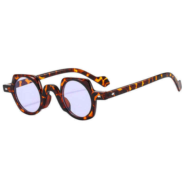 Wholesale Sunglasses PC Retro Round Outdoor Sunscreen MOQ≥2 JDC-SG-MinL002