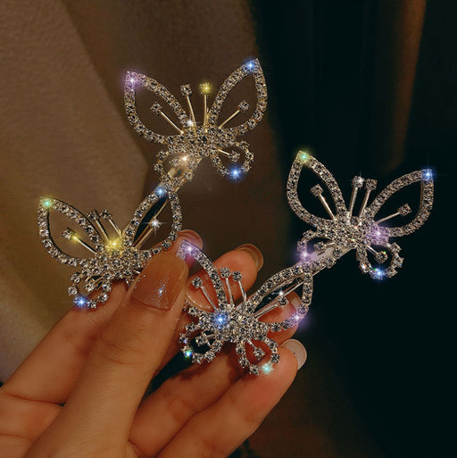 Jewelry WholesaleWholesale Bow Knot Diamond Simple Duck Bill Hair Clip JDC-HC-Muran003 Hair Clips 慕苒 %variant_option1% %variant_option2% %variant_option3%  Factory Price JoyasDeChina Joyas De China