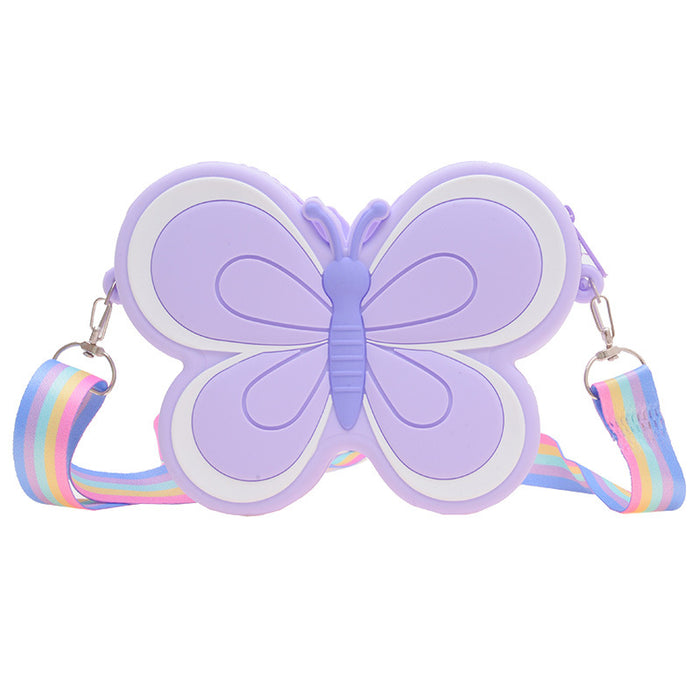 Wholesale Silicone Kids Butterfly Bag JDC-SD-WuWu003