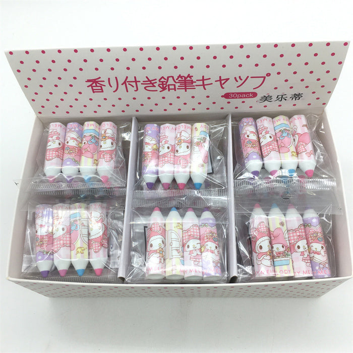 Wholesale 30 Pack Cartoon Print Plastic Pencil Grip (S) JDC-PG-YunL001