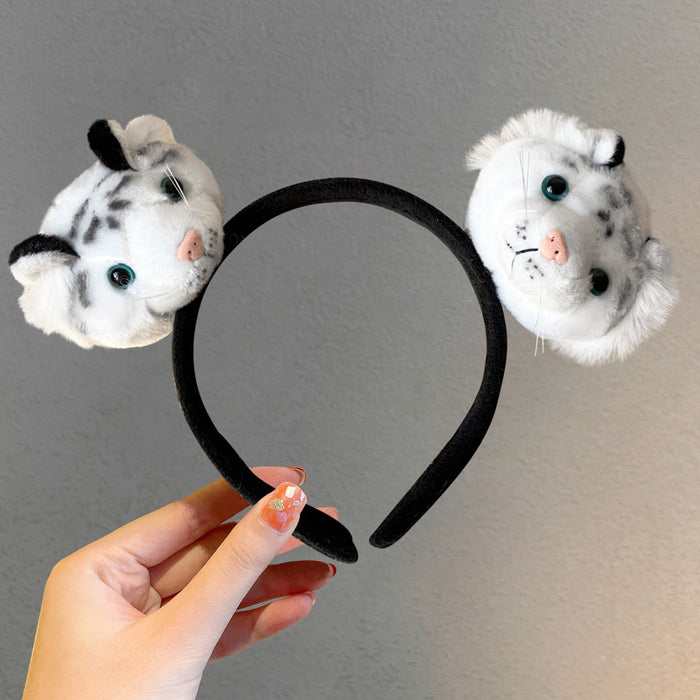 Wholesale cartoon Tigger headband female shape cute tiger JDC-HD-QiaHan001