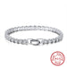 Jewelry WholesaleWholesale S925 Sterling Silver Bracelet tennis chain JDC-BT-ShangD001 Bracelet 尚达 %variant_option1% %variant_option2% %variant_option3%  Factory Price JoyasDeChina Joyas De China