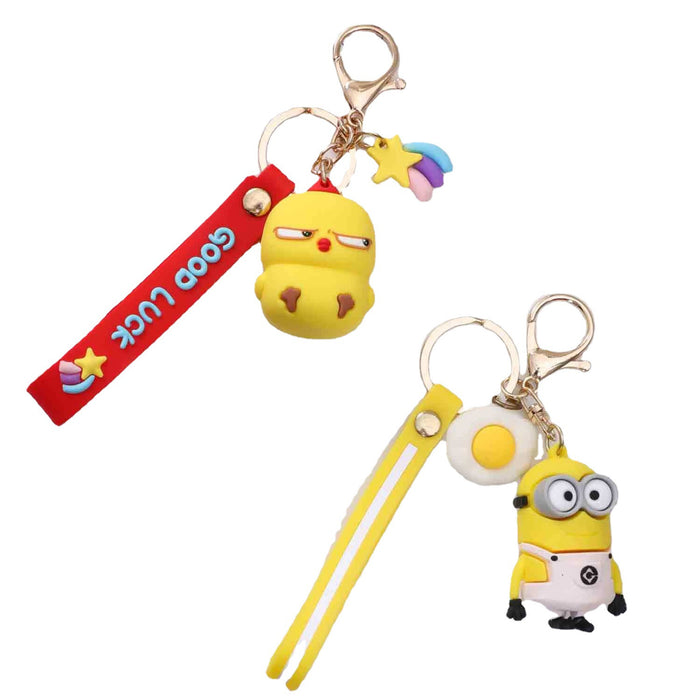 Wholesale Cartoon Cute Angry Birds Doll Keychain JDC-KC-CunY002