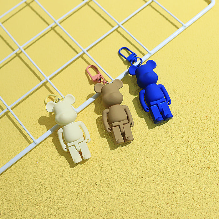 Wholesale Klein Blue Violent Bear Keychain MOQ≥2 JDC-KC-KLin005