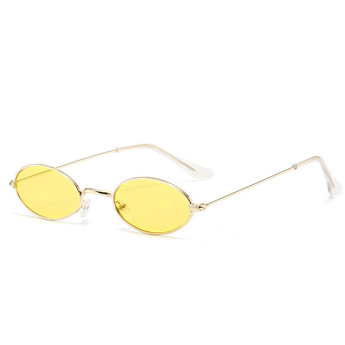 Wholesale Sunglasses Metal Frame PC Lenses MOQ≥2 JDC-SG-GuJ004