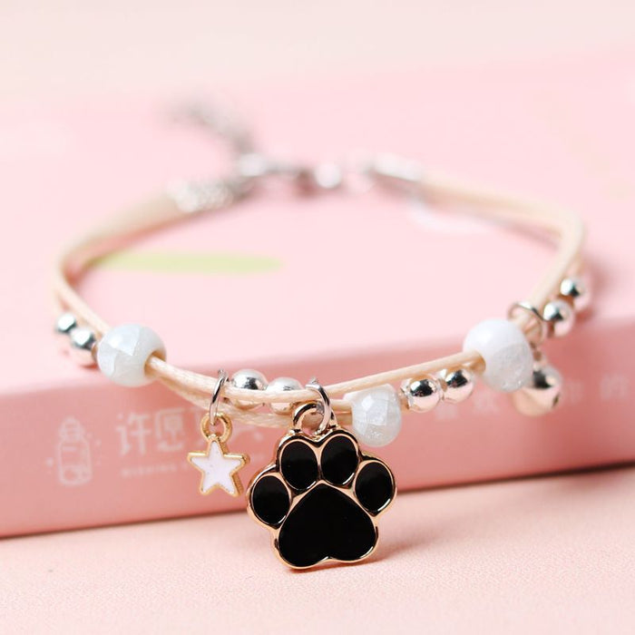 Wholesale alloy cartoon bear paw bracelet JDC-BT-YXH015