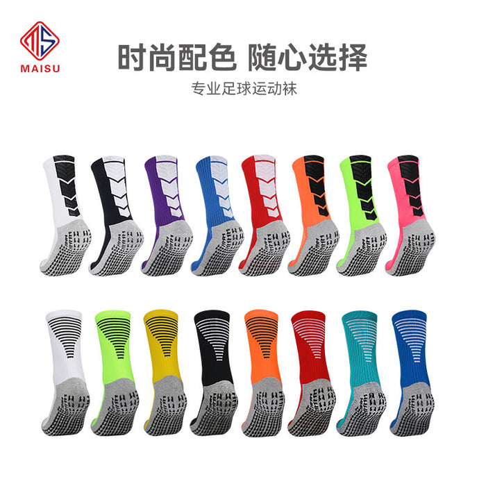 Wholesale Sock Polyester Cotton Basketball Combat Training Elite Socks Middle Tube Towel Bottom Sweat Absorption JDC-SK-MaiS005