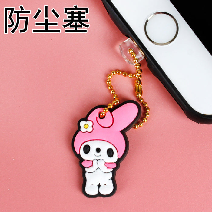 Wholesale Mobile Phone Dust Plug PVC Cute Cartoon Pendant MOQ≥3 (S) JDC-PC-ZhongJ021