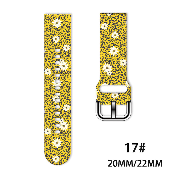 Wholesale Printed Tpu Watch Strap Wrist Strap JDC-WD-NuoQi051