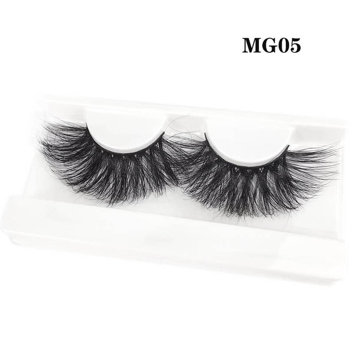 Jewelry WholesaleWholesale pair of 27mm fluffy eyelashes curling messy eyelashes MOQ≥3 JDC-EY-XLin005 eyelashes 馨琳 %variant_option1% %variant_option2% %variant_option3%  Factory Price JoyasDeChina Joyas De China