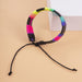 Jewelry WholesaleWholesale LGBT Multicolor Rainbow Hand Braided Bracelet JDC-BT-PK011 Bracelet 庞克 %variant_option1% %variant_option2% %variant_option3%  Factory Price JoyasDeChina Joyas De China