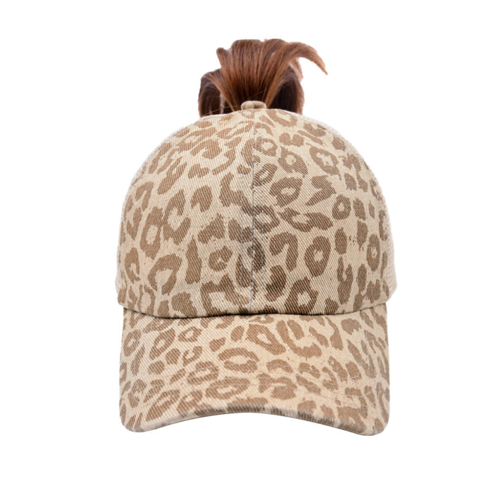 Jewelry WholesaleWholesale Leopard Print Baseball Hat Cotton Sports Mesh Cap MOQ≥2 JDC-FH-WenR001 Fashionhat 温然 %variant_option1% %variant_option2% %variant_option3%  Factory Price JoyasDeChina Joyas De China