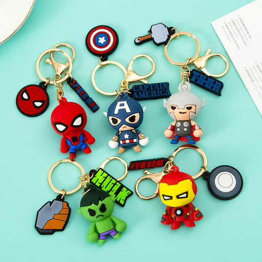 Jewelry WholesaleWholesale Cartoon Soft Rubber Keychain（M）JDC-KC-JiK001 Keychains 吉阔 %variant_option1% %variant_option2% %variant_option3%  Factory Price JoyasDeChina Joyas De China