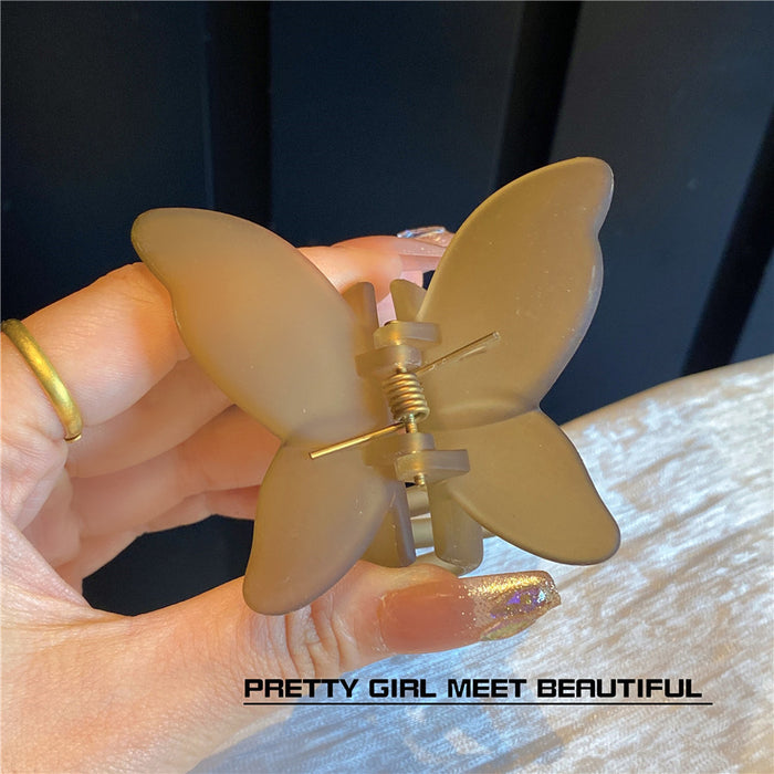 Jewelry WholesaleWholesale Super Fairy Butterfly Hair Clip Back of Head Scrub Shark Clip JDC-HC-Nuanm004 Hair Clips 暖铭 %variant_option1% %variant_option2% %variant_option3%  Factory Price JoyasDeChina Joyas De China