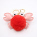 Jewelry WholesaleWholesale crab alloy imitation hair hair ball pendant pom pom keychain JDC-KC-Zuge020 Keychains 祖格 %variant_option1% %variant_option2% %variant_option3%  Factory Price JoyasDeChina Joyas De China