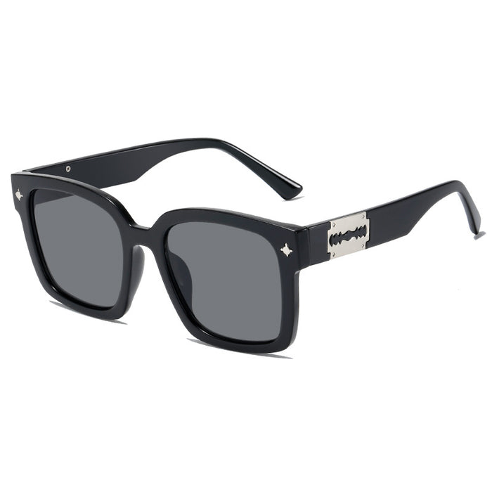 Wholesale Sunglasses PC Lens Plastic Frame MOQ≥2 JDC-SG-WNBK001