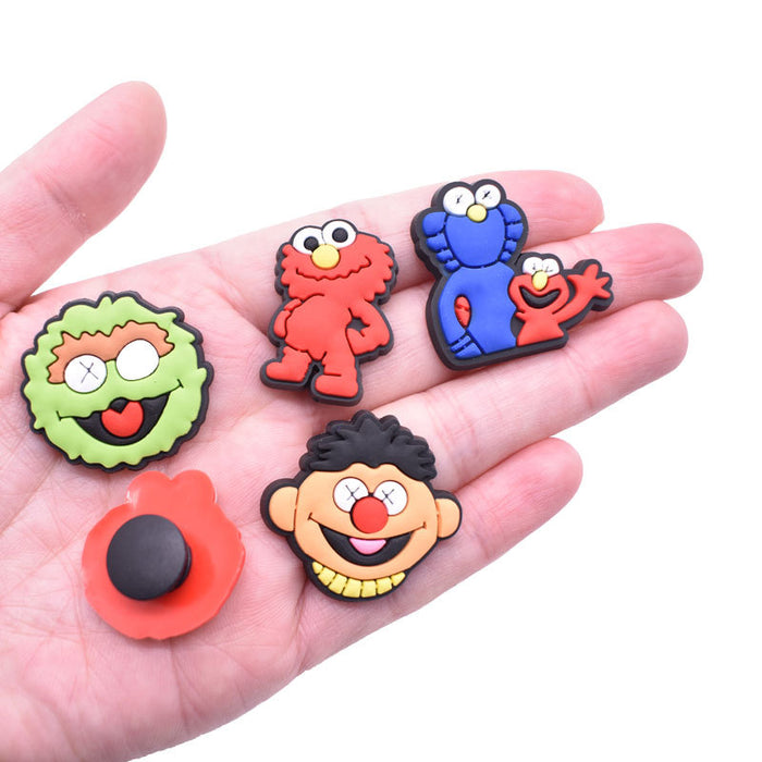 Wholesale Random 100pcs Cartoon Cute PVC DIY Accessories Croc Charms (M) JDC-CCS-RYY023