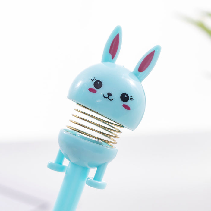 Wholesale Ballpoint Pen Plastic Cute Rabbit Shaking Gel Gel Pen JDC-BP-MPai003