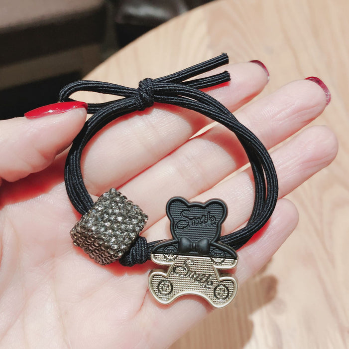 Jewelry WholesaleWholesale Rhinestone Alloy Rubber Band Hair Scrunchies（F）JDC-HS-GSXP010 Hair Scrunchies 宏鑫 %variant_option1% %variant_option2% %variant_option3%  Factory Price JoyasDeChina Joyas De China