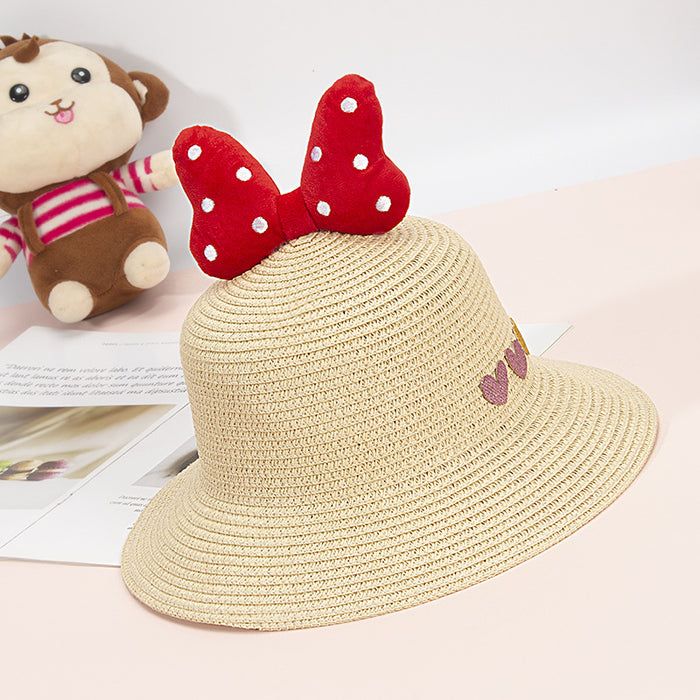 Wholesale Children's Papyrus Sun Protection Hat Straw Hat JDC-SH-ZYuan007