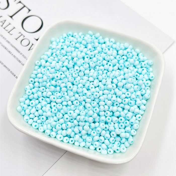 Wholesale Macaron Colored Glass Beads DIY Beaded Beads For Bracelets MOQ≥2 JDC-DIY-BiN002