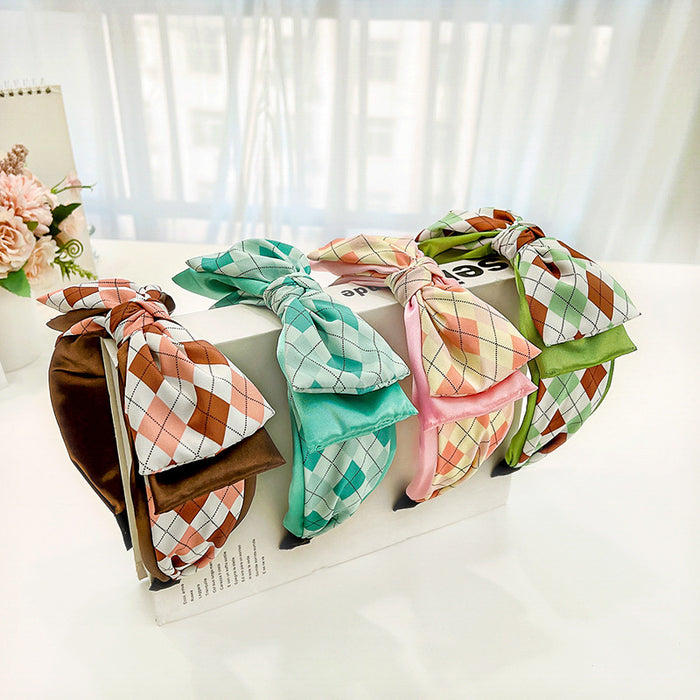 Wholesale fabric headband bow color matching MOQ≥2 JDC-HD-MIs010