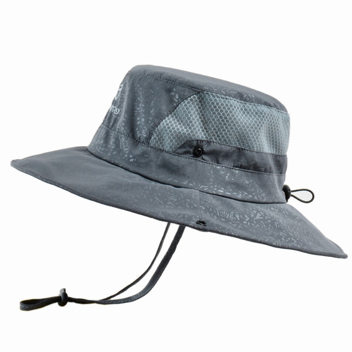 Wholesale summer wild big brim fisherman hat casual outdoor sun protection basin hat MOQ≥2 JDC-FH-BG004