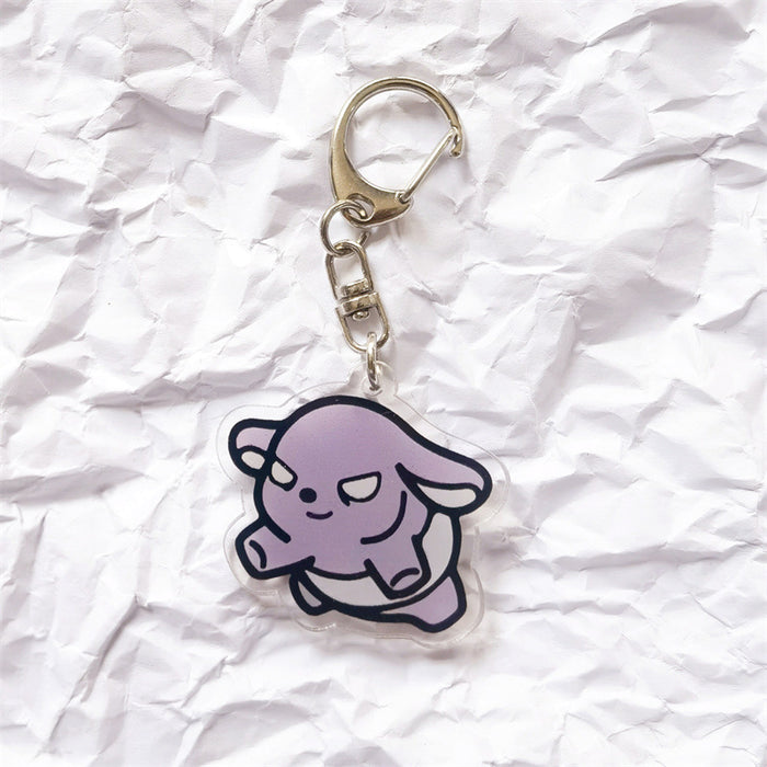 Wholesale Keychain Acrylic Cute Cartoon Pendant MOQ≥2 (S) JDC-KC-ChuangYin002