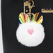 Jewelry WholesaleWholesale color color change ear rabbit hairball keychain JDC-KC-Zuge052 Keychains 祖格 %variant_option1% %variant_option2% %variant_option3%  Factory Price JoyasDeChina Joyas De China