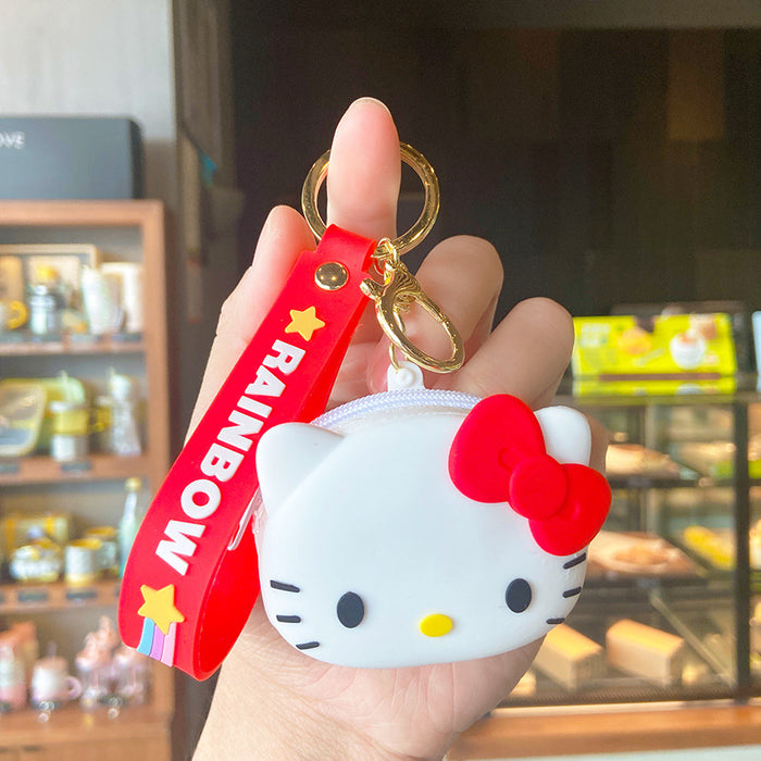 Wholesale cartoon key chain bag pendant silicone JDC-KC-YDao011