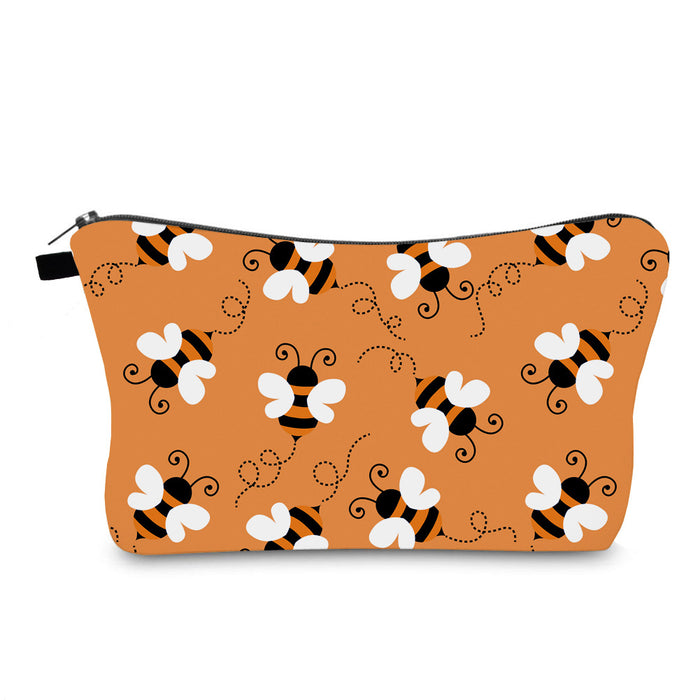 Wholesale printed pattern cosmetic bag waterproof JDC-CB-XinD007