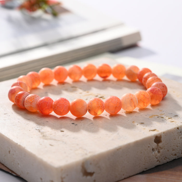 Wholesale Simple Weathered Agate Bracelet Couple Bracelet Agate JDC-BT-YanH007